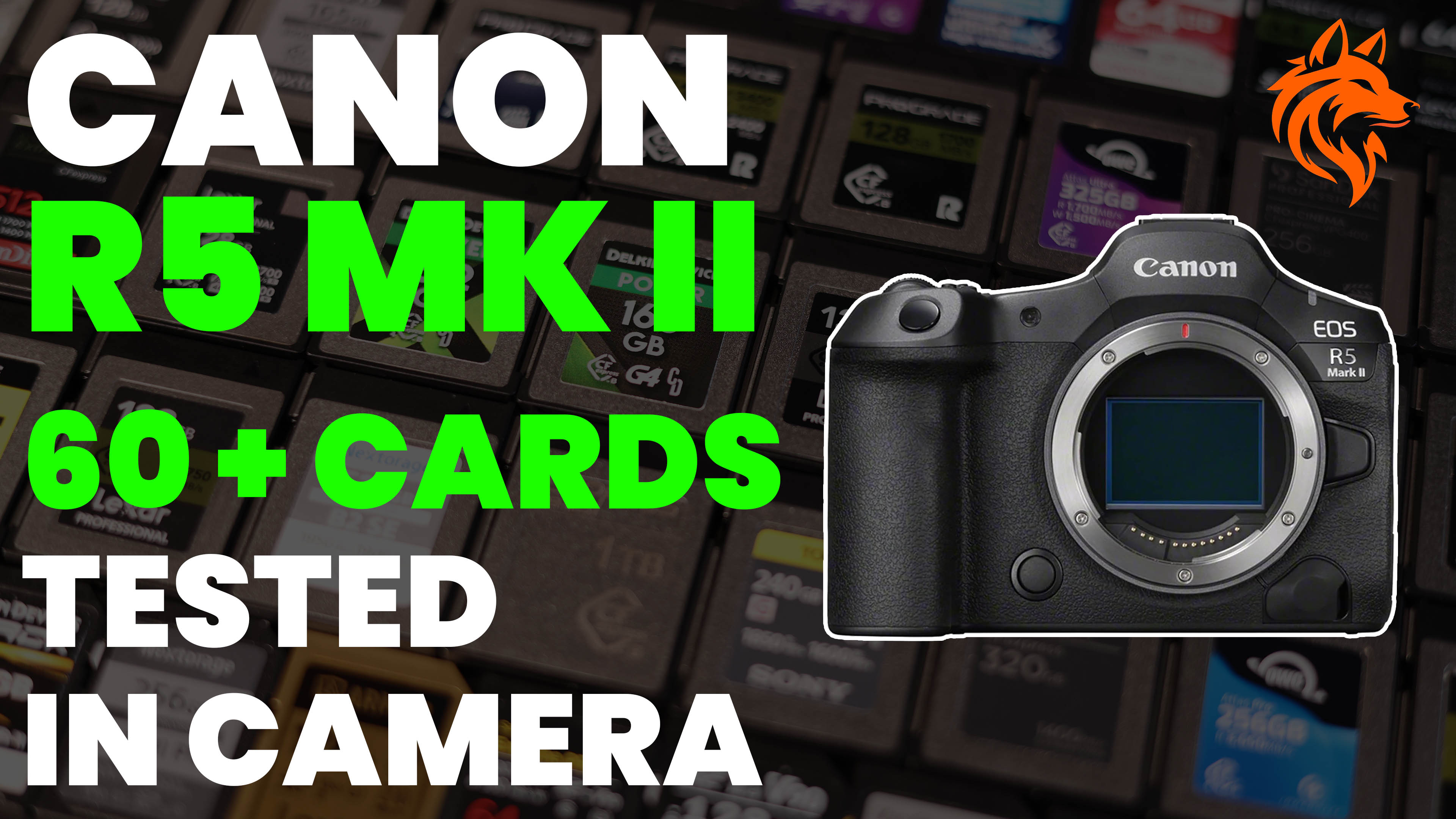 Best Canon R5II Memory Cards