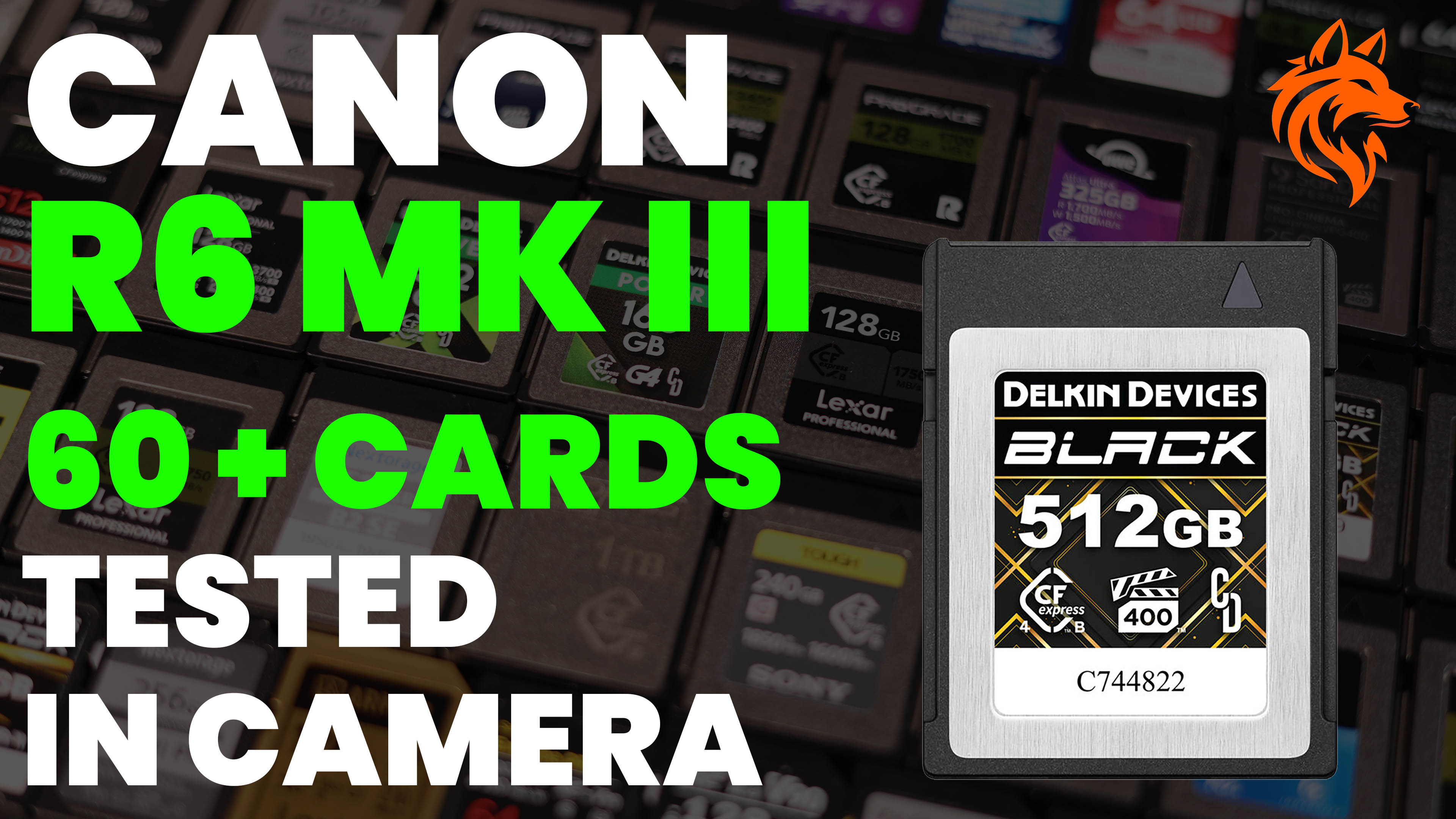 Best Canon R6 III Memory Cards