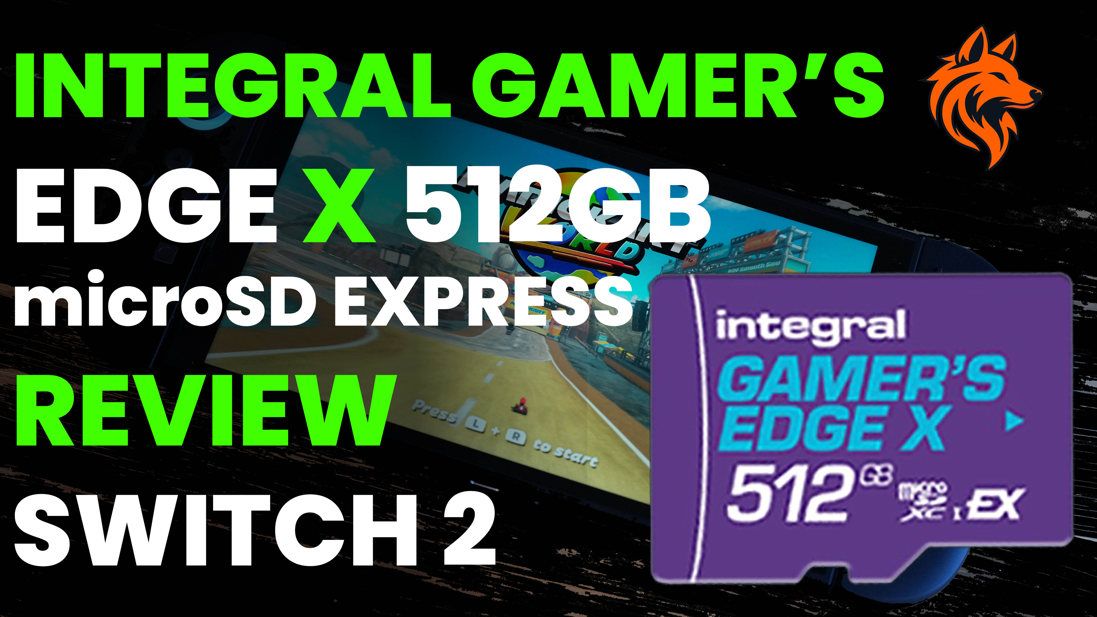 Integral Gamer's Edge X 512GB microSD Express Review: Nintendo Switch