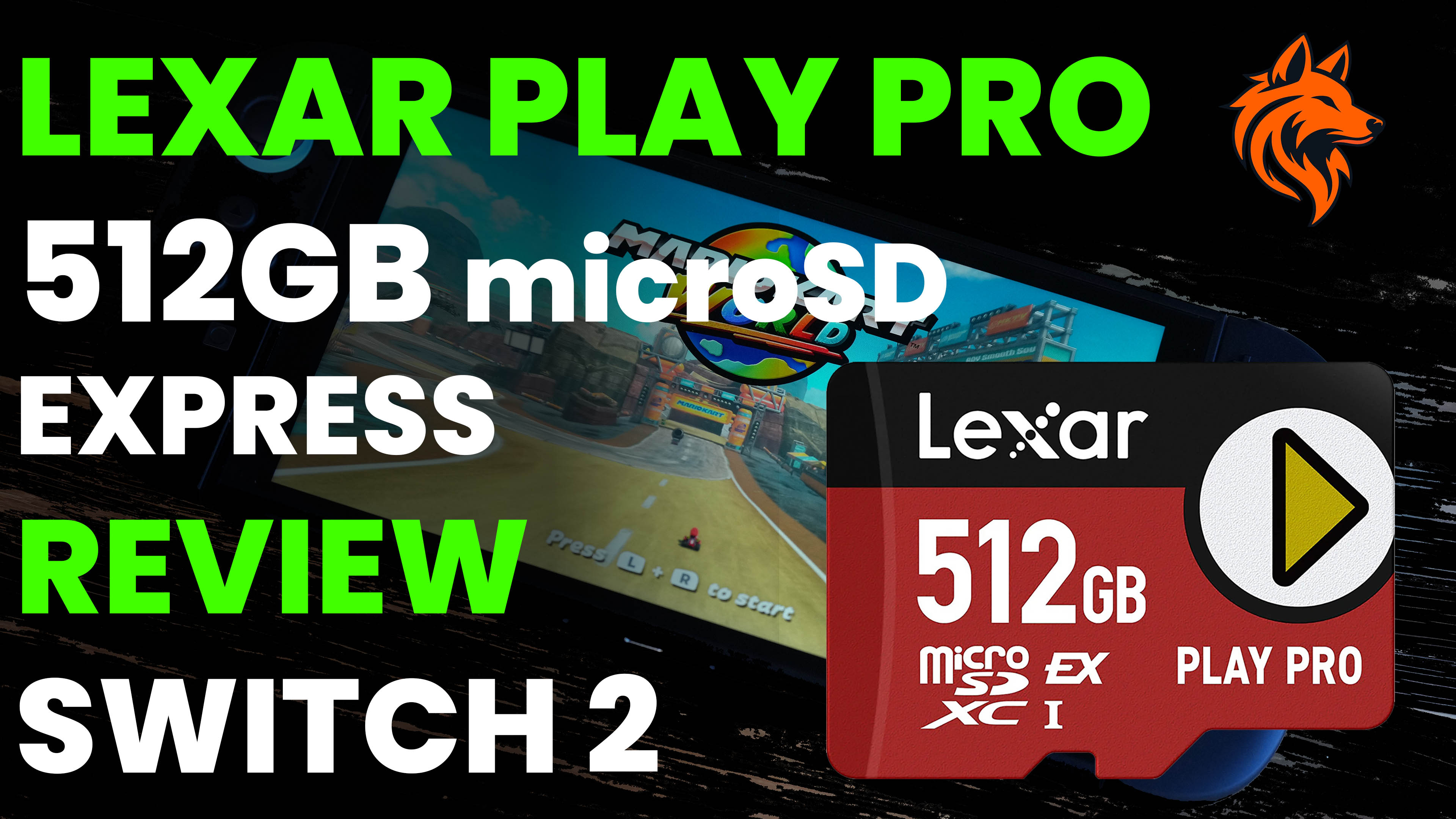 Lexar PLAY PRO 512GB microSD Express Review: Nintendo Switch 2