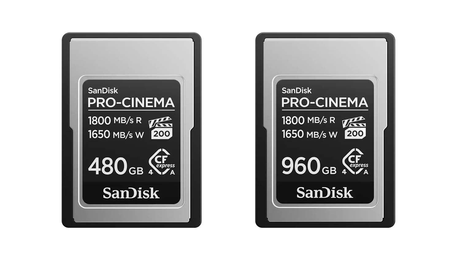 SanDisk PRO-CINEMA CFexpress Type A 4.0 Memory Cards
