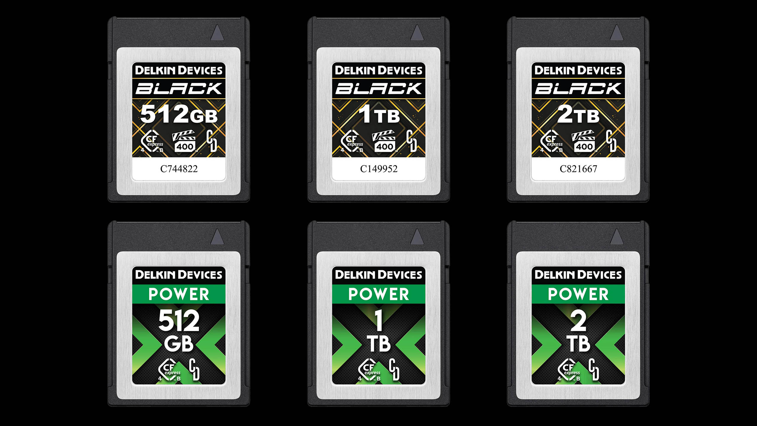 Delkin Devices CFexpress Type B Memory Cards