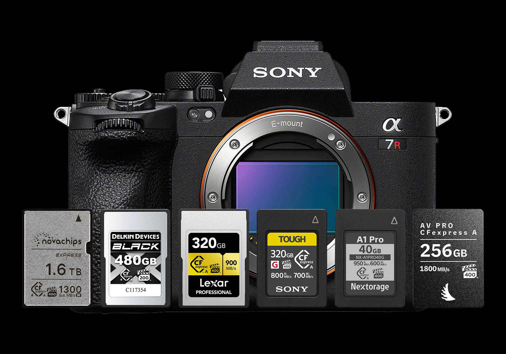 Sony A7RV Memory Cards