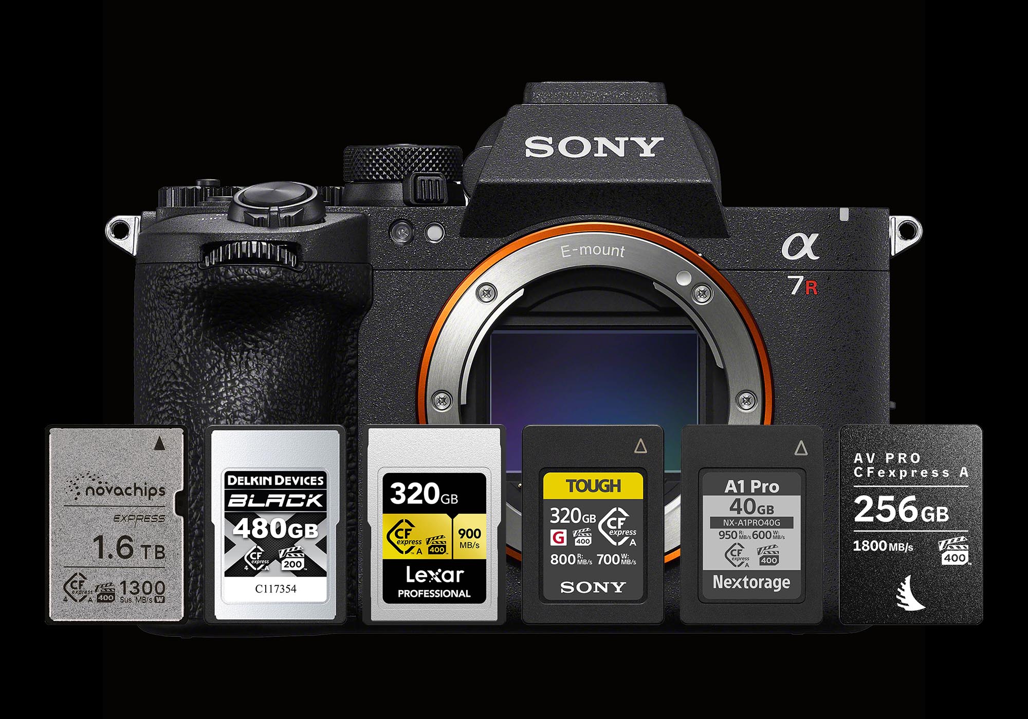 Sony A7RVI Memory Cards