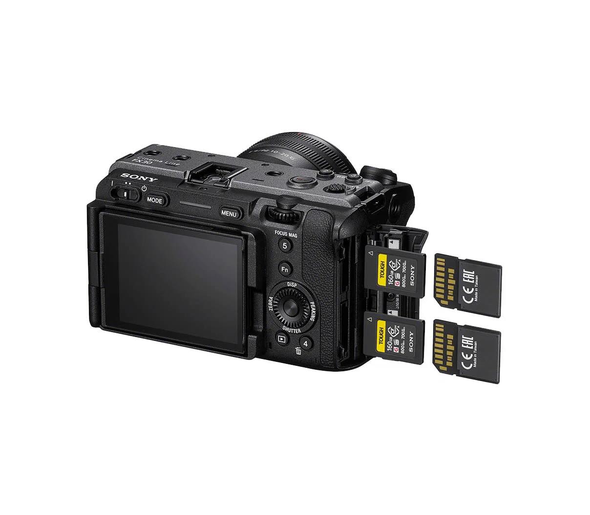 Sony FX30 Memory Cards