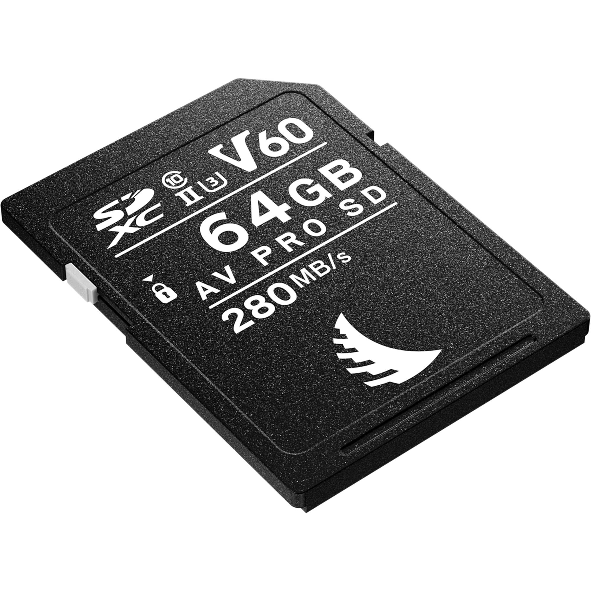 Angelbird AV PRO SD (MK2) 64GB V60 Memory Card