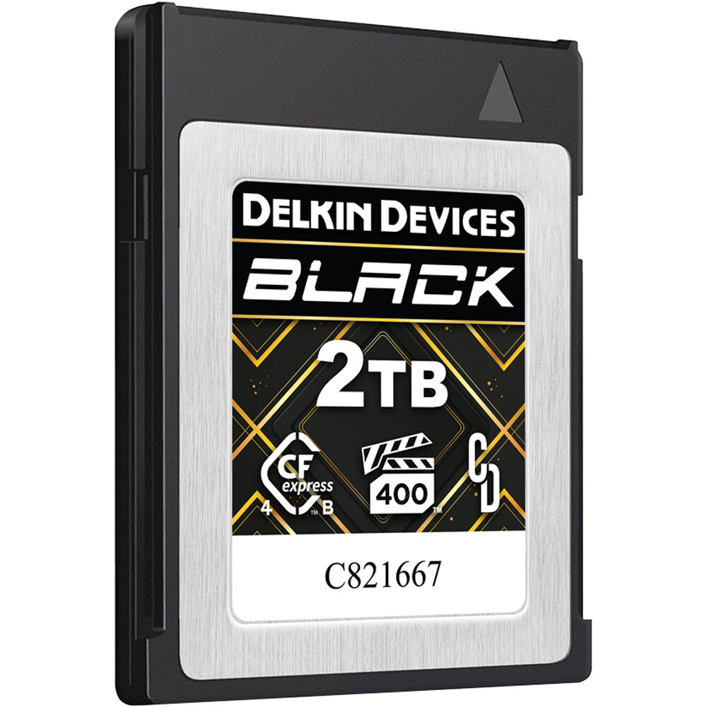 Delkin Devices 2TB BLACK CFexpress Type B 4.0 Memory Card