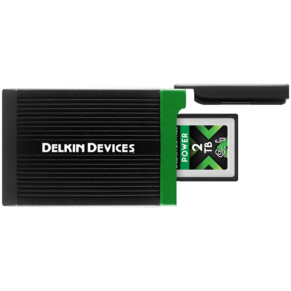 Delkin Devices USB 4 / Thunderbolt 4 CFexpress Type B Memory Card Reader