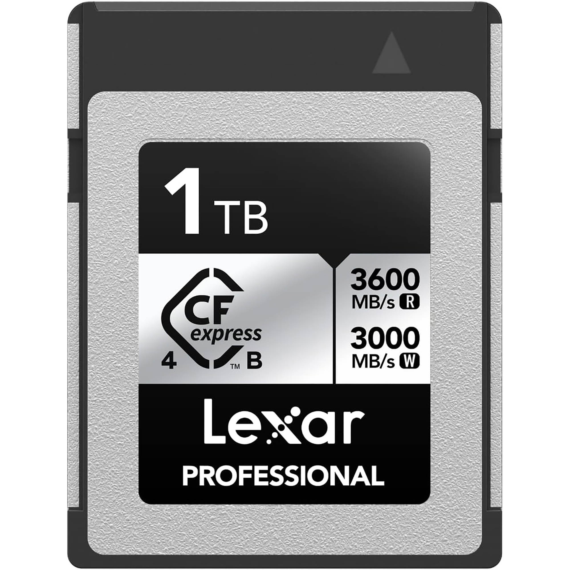 Lexar 1TB Professional SILVER CFexpress 4.0 Type B Memory Card