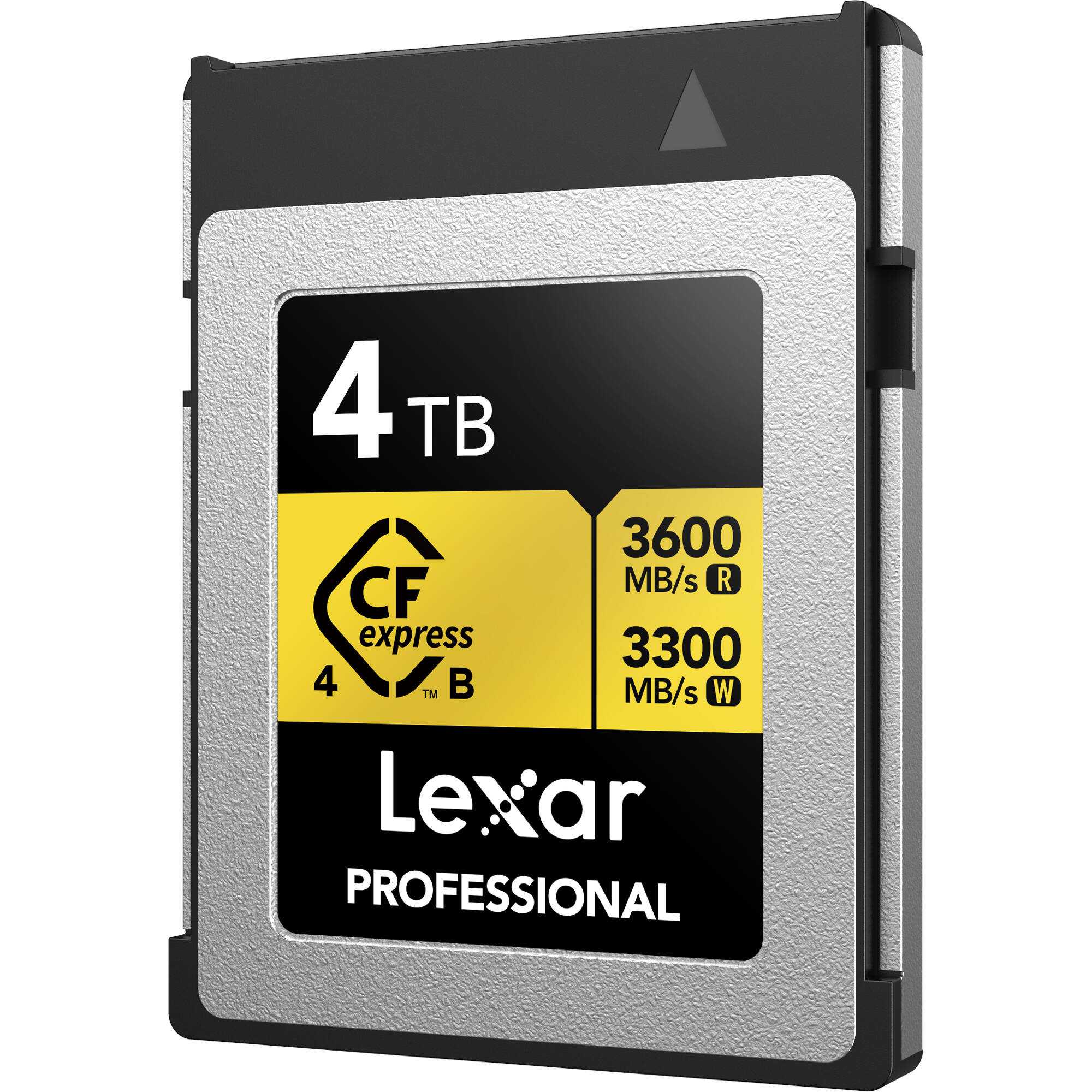 Lexar 4TB Professional GOLD CFexpress 4.0 Type B Memory Card