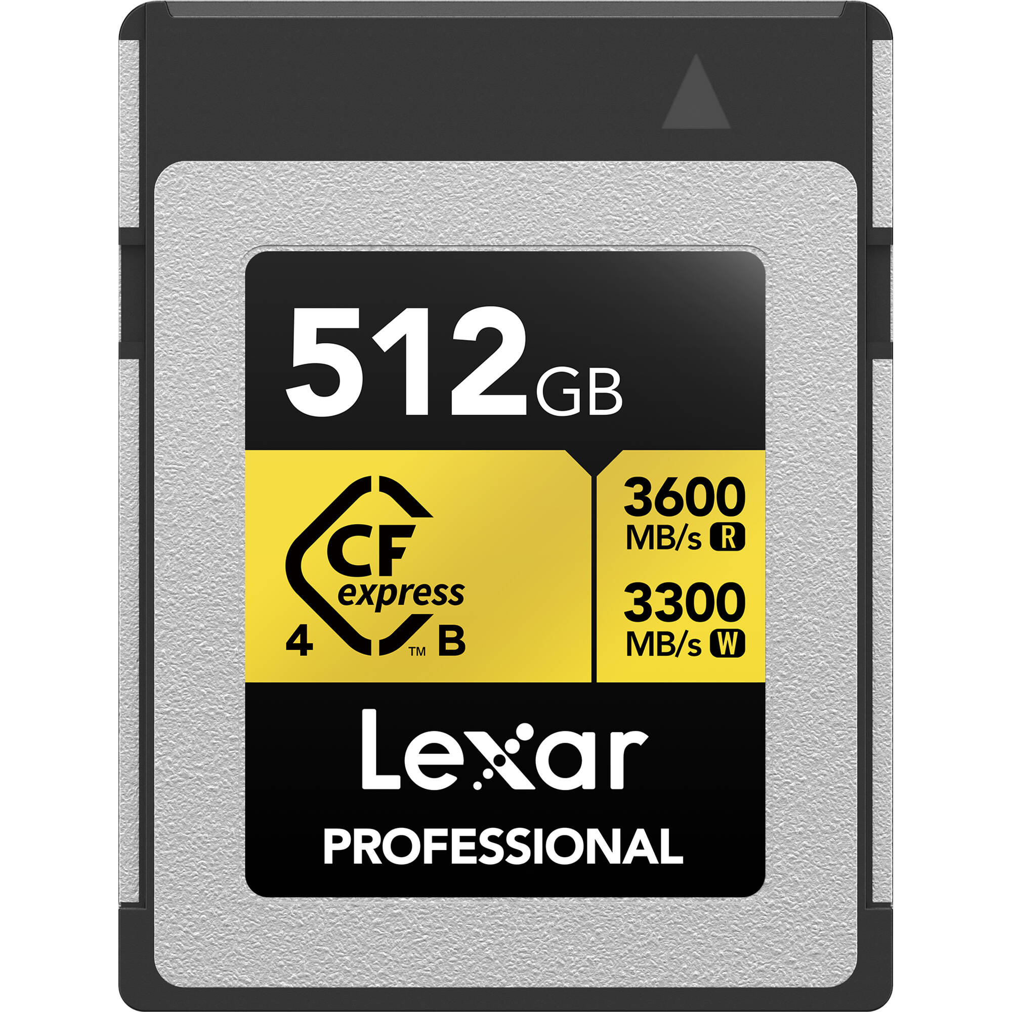 CFexpress 4.0 Type B GOLD 512GB メモリーカード Lexar 512GB Professional GOLD CFexpress 4.0 Type B Memory Card