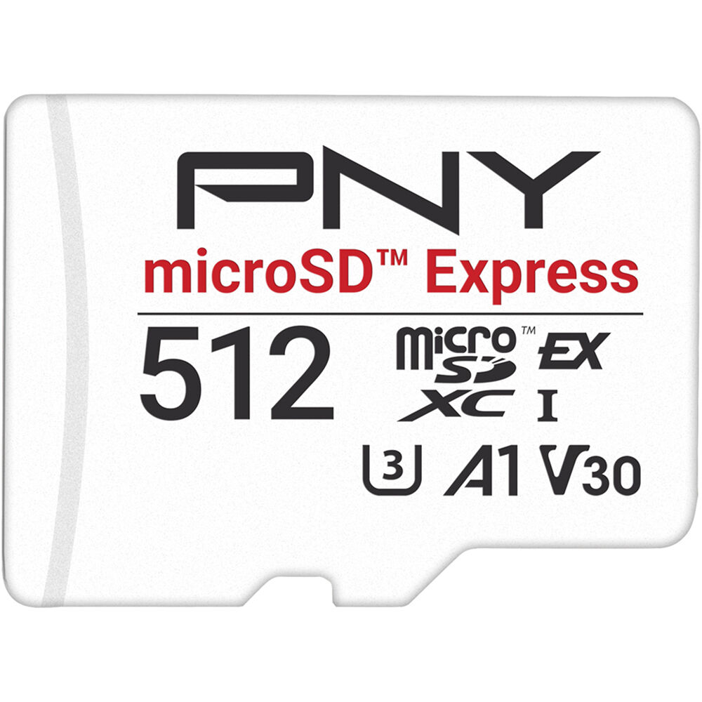 PNY 512GB microSD Express Memory Card
