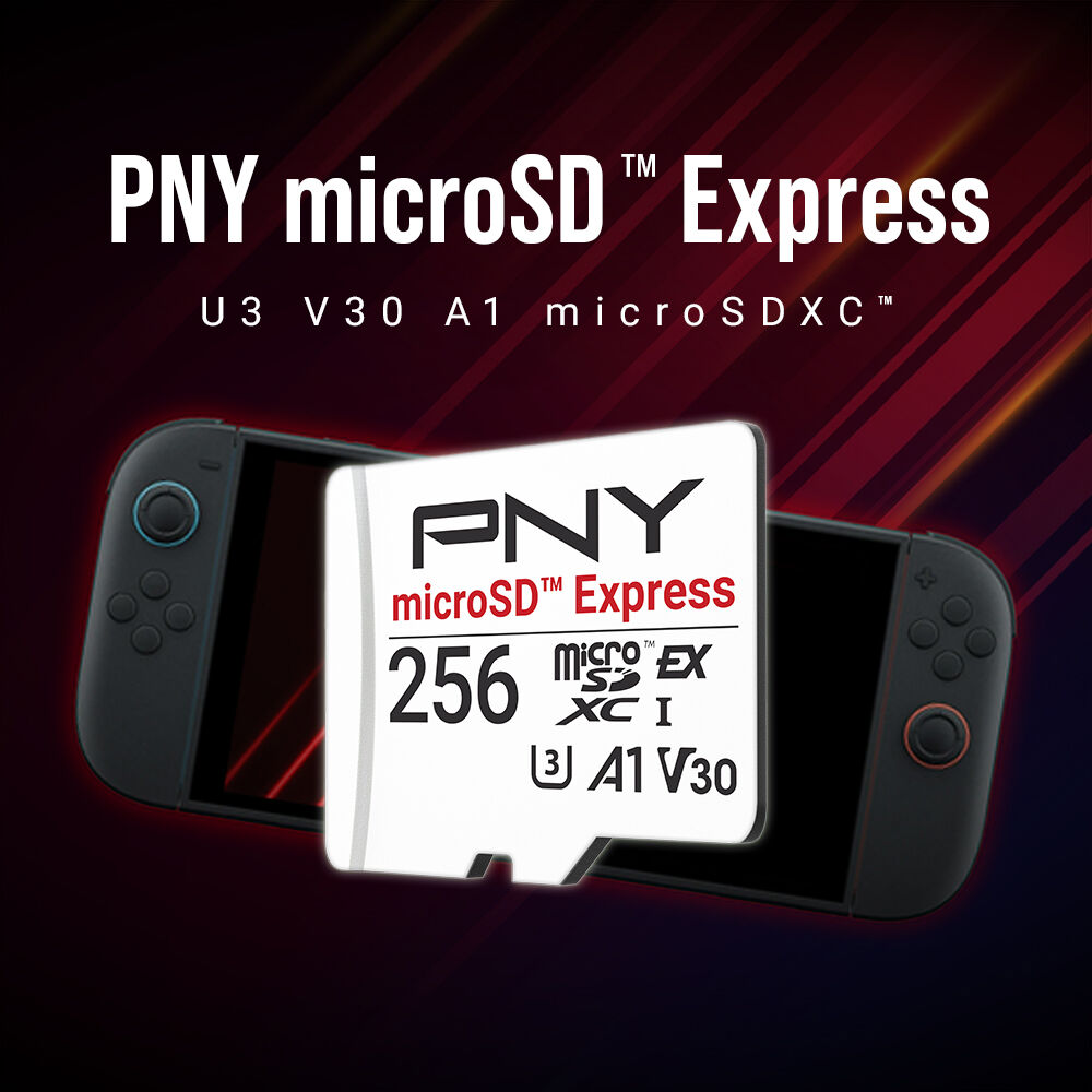 PNY microSD Express Memory Card with Nintendo Switch 2