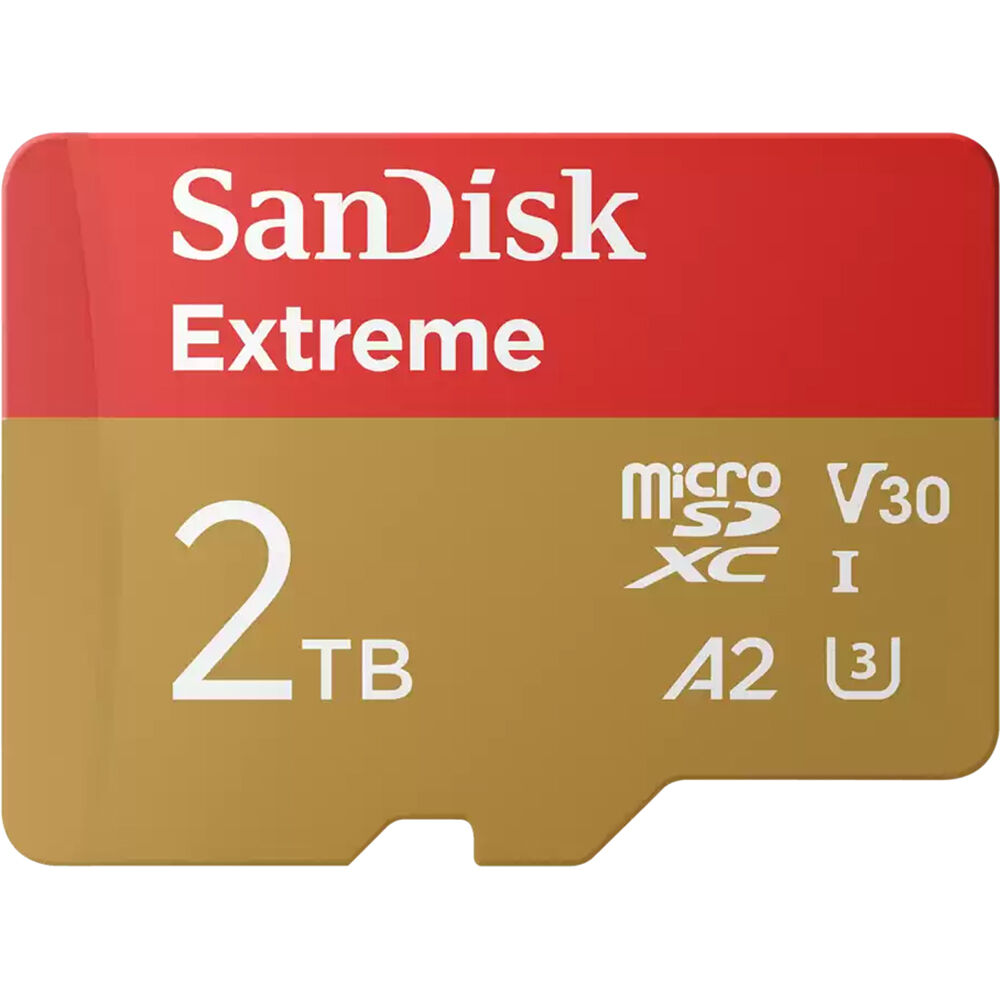 SanDisk 2TB Extreme UHS-I microSDXC Memory Card