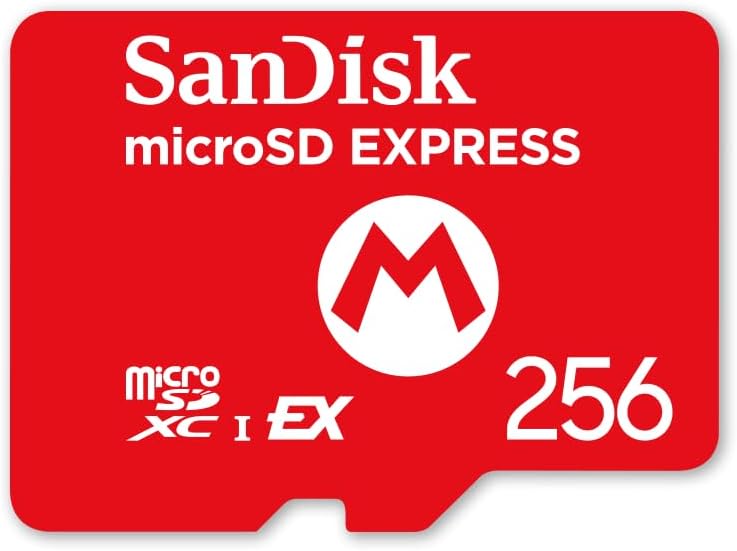 SanDisk microSD Express Card 256GB for Nintendo Switch 2