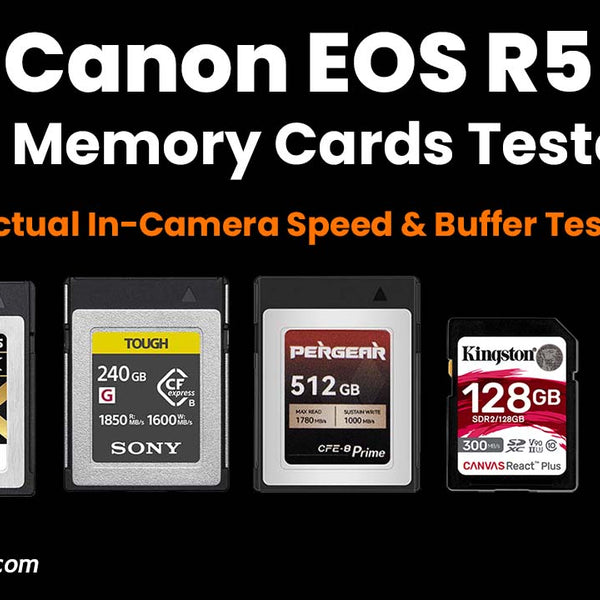 Canon R5 Memory Card Speed & Buffer Tests - 47 Cards Tested