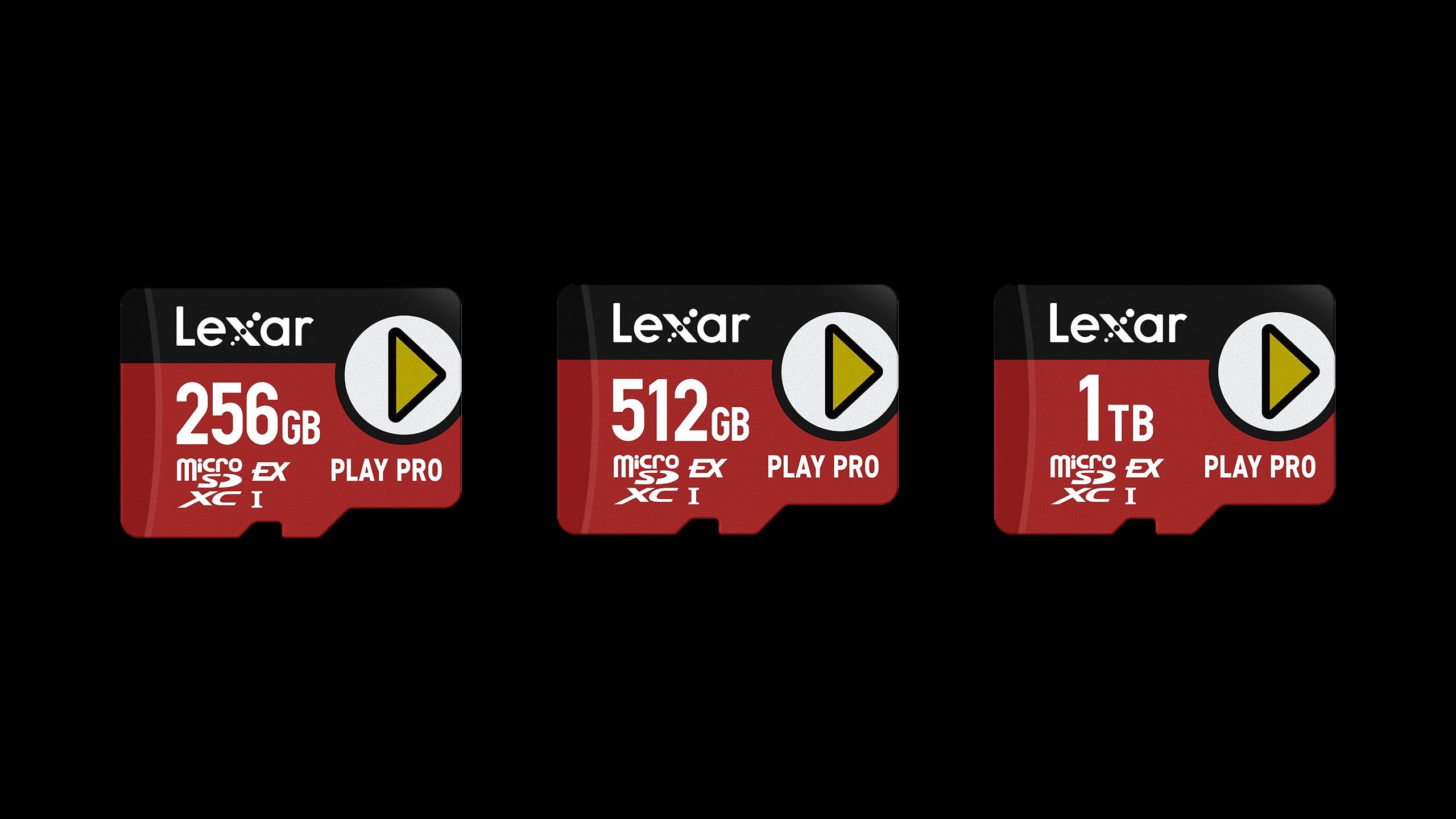 Lexar PLAY PRO microSDXC Express Memory Cards