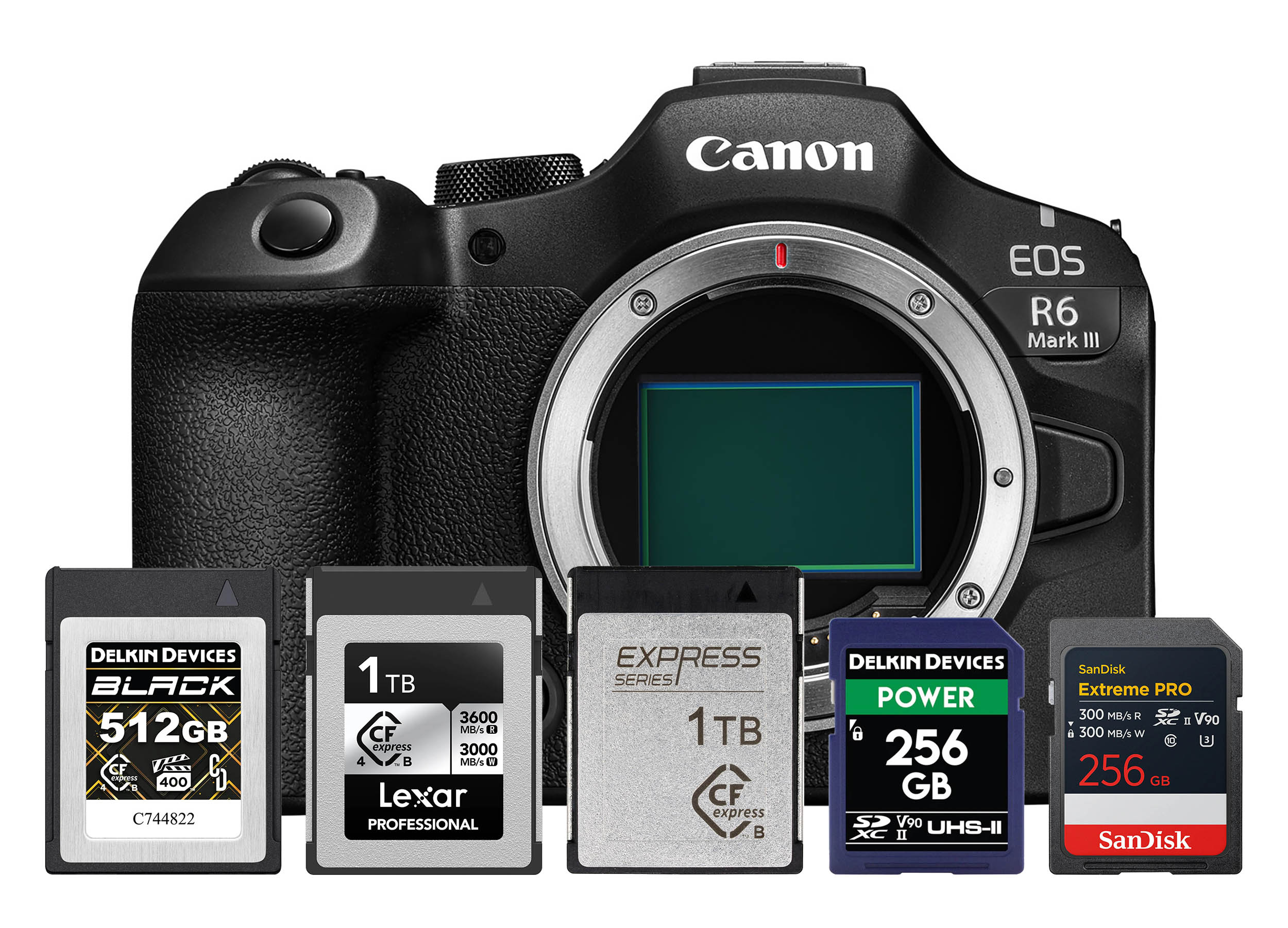Canon R6III Memory Cards