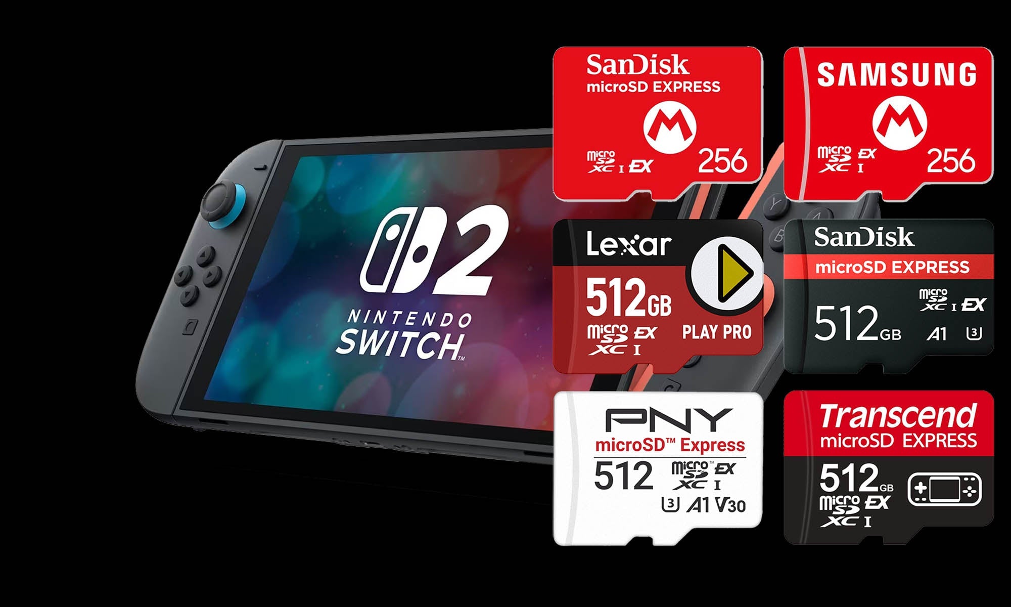 Nintendo Switch 2 microSD Express Cards