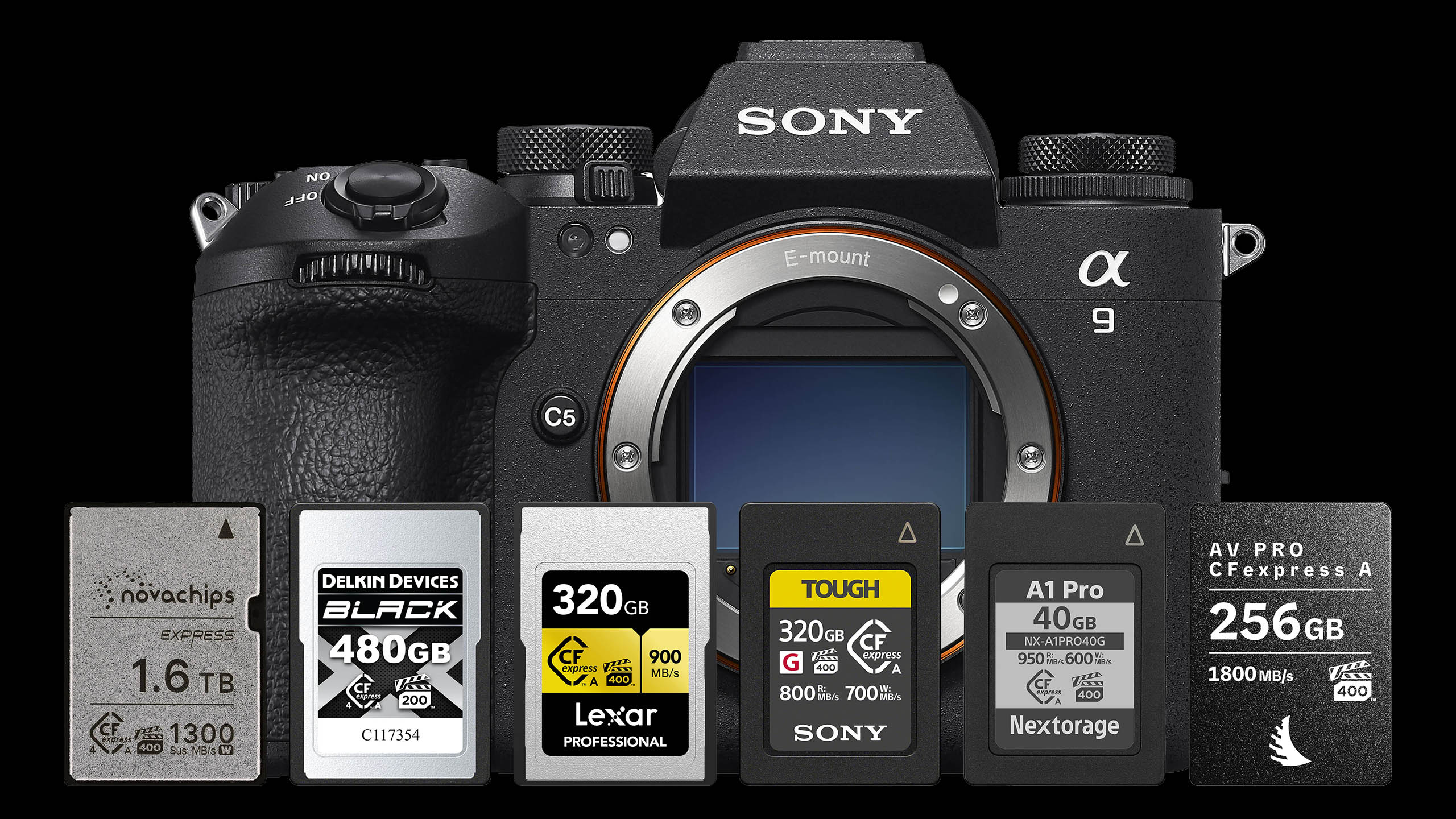 Sony A9 III Memory Cards