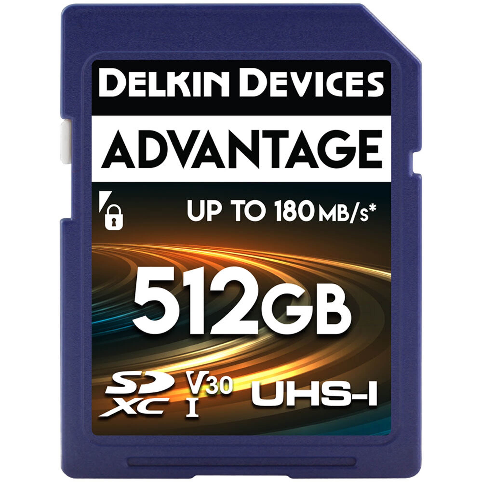 Delkin Devices 512GB ADVANTAGE UHS-I SDXC Memory Card