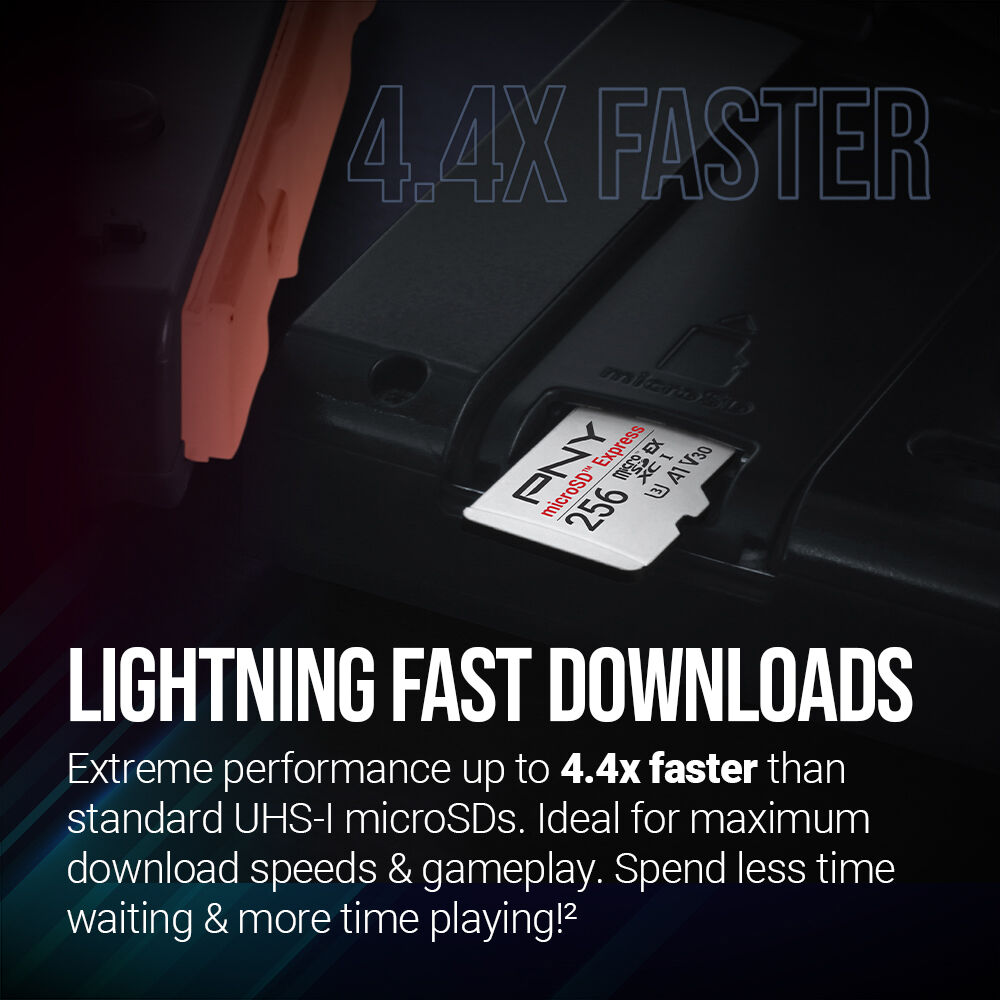 PNY microSD Express Memory Card Download Speed