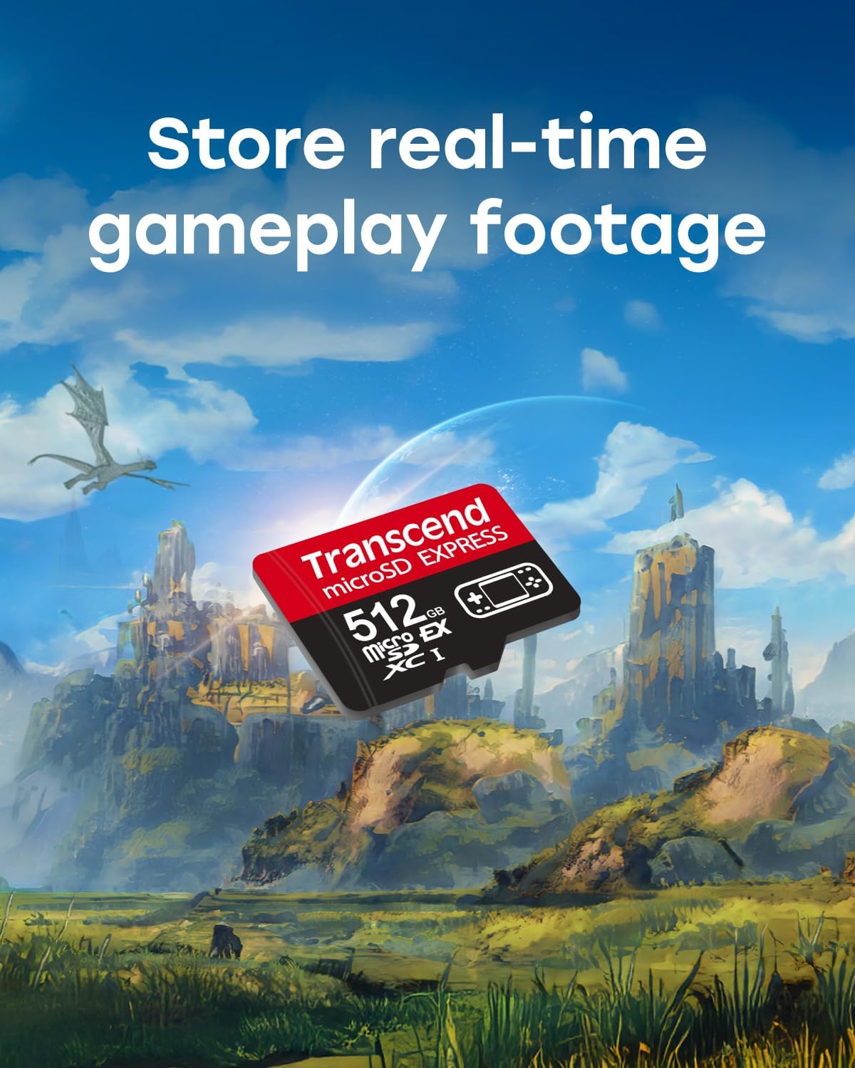 Transcend USD710S microSD Express Memory Card Nintendo Switch 2 Gameplay